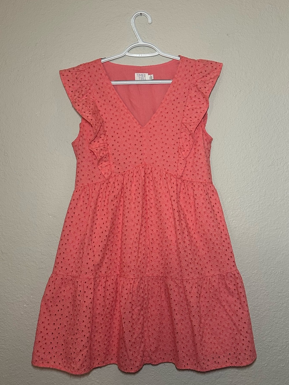 Knee-length women’s summer dress